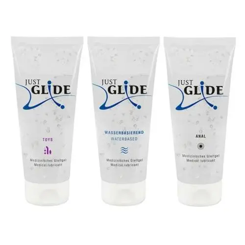 Zestaw lubrykantów Just Glide (3x200ml)