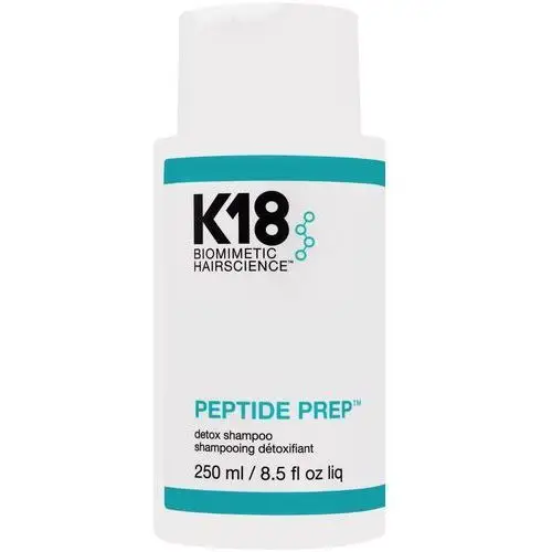 K18 Peptide Prep Detox Shampoo – oczyszczająco-detoksujący wegański szampon do włosów, 250ml