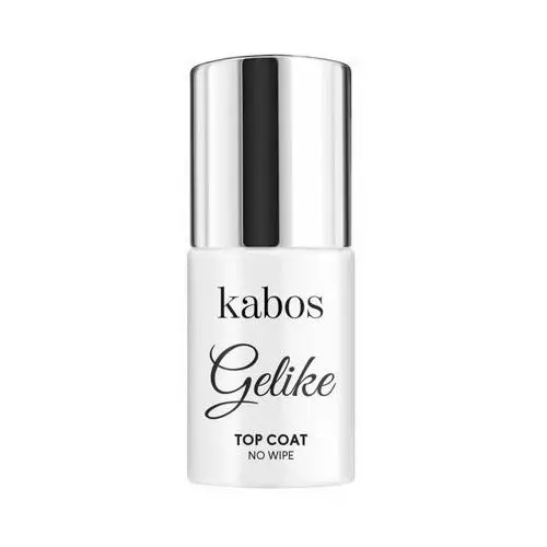 Kabos GELIKE TOP COAT NO WIPE Lakier nawierzchniowy bez przemywania (8 ml)