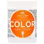 Kallos color linseed oil uv mask - kondycjonująca maska do włosów farbowanych z filtrem uv, 1000ml Sklep