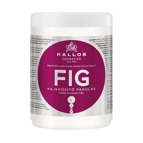 Maska do włosów z ekstraktem z fig 1000 ml Kallos