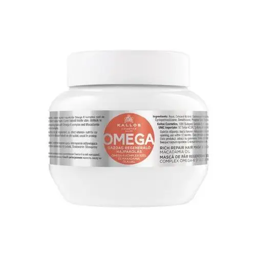 Maska z kompleksem omega-6 i olejem makadamia 275 ml Kallos