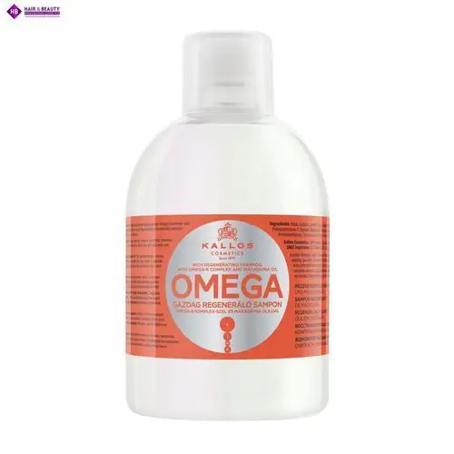 Omega hair shampoo 1000ml w szampon do włosów Kallos