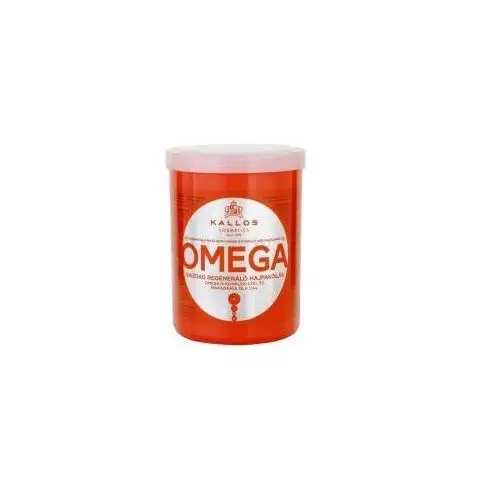 Kallos omega rich repair hair mask with omega-6 complex and macadamia oil regenerująca odżywka z kompleksem omega-6 i olejem makadamii 1 l