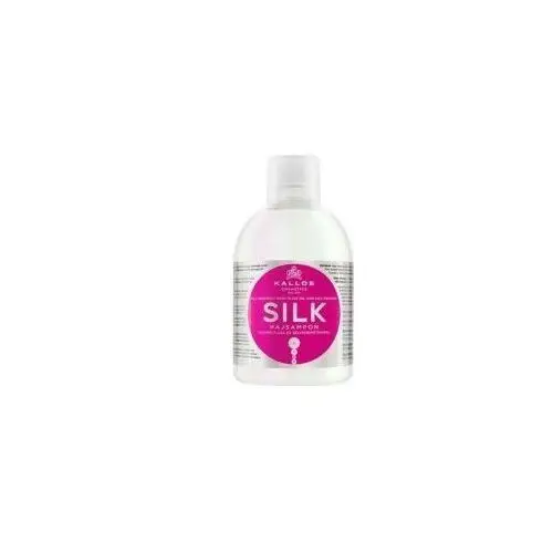 Kallos silk shampoo with olive oil and silk protein jedwabny szampon do włosów z proteinami oliwy z oliwek i jedwabiu 1 l