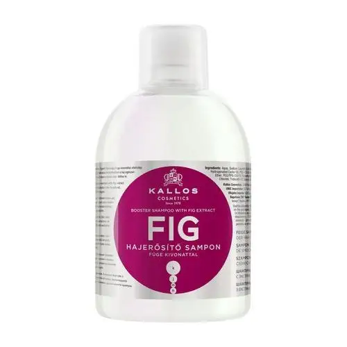 Kallos szampon do włosów wzmacniający z wyciągiem z FIG - 1000 ml