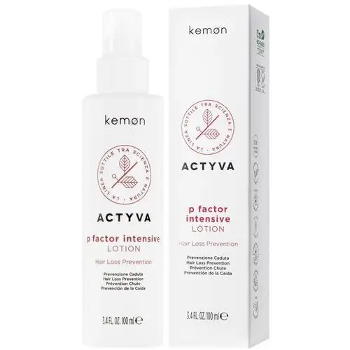 Kemon Actyva P Factor Intensive Lotion - intensywna kuracja przeciwko wypadaniu włosów, 100ml