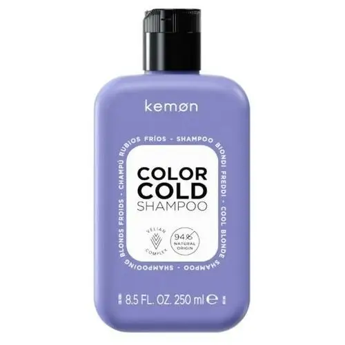 Kemon color cold shampoo rozświetlający szampon do włosów blond 250ml