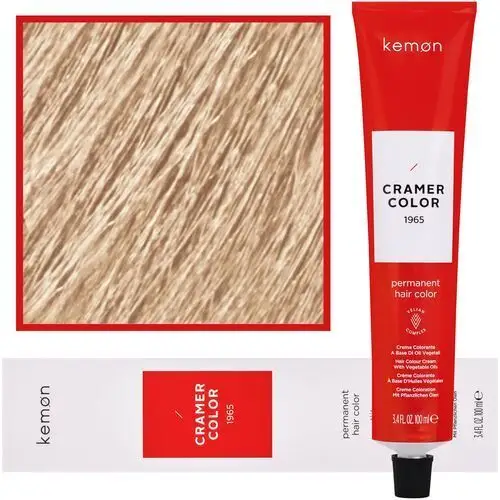 Kemon Cramer Color – kremowa farba do włosów z olejem kokosowym, 100ml 101