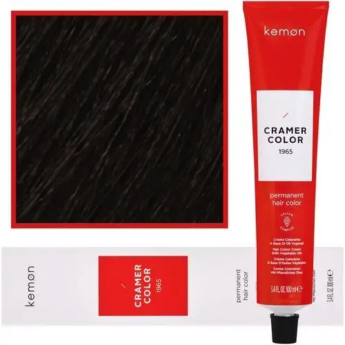 Kemon Cramer Color – kremowa farba do włosów z olejem kokosowym, 100ml 3,0