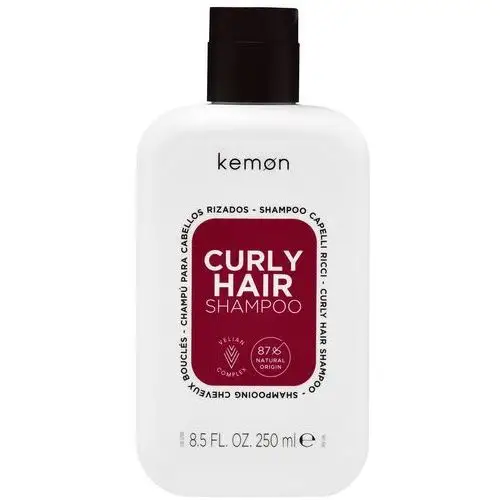 Curly hair shampoo - szampon nawilżający do włosów kręconych, 250ml Kemon