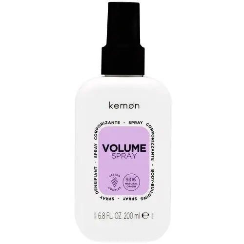 Kemon Volume Body-Building - Spray nadający objętość włosom cienkim i delikatnym, 200ml