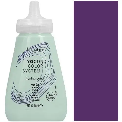 Kemon yo cond color, koloryzująca odżywka do włosów, 150ml violet