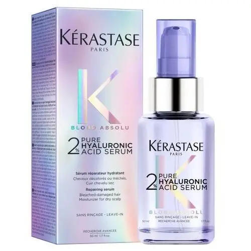 Blond Absolu 2% Pure Hyaluronic Acid Serum serum do włosów blond z kwasem hialuronowym 50ml Kérastase Blond Absolu, E4070200