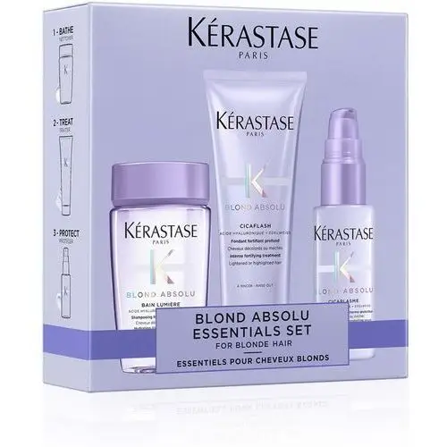 Kérastase blond absolu discovery set for blond hair