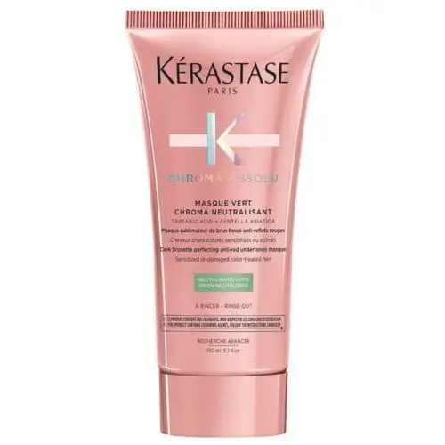 Kerastase Maska do ciemnych włosów neutralizująca czerwone odcienie 150ml kérastase chroma absolu masque vert neutralisant