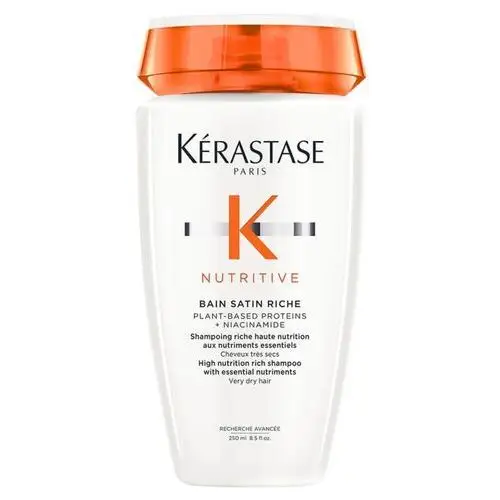 Nutritive Bain Satin Riche wzbogacona kąpiel odżywcza do włosów grubych 250ml, K166-E4039600