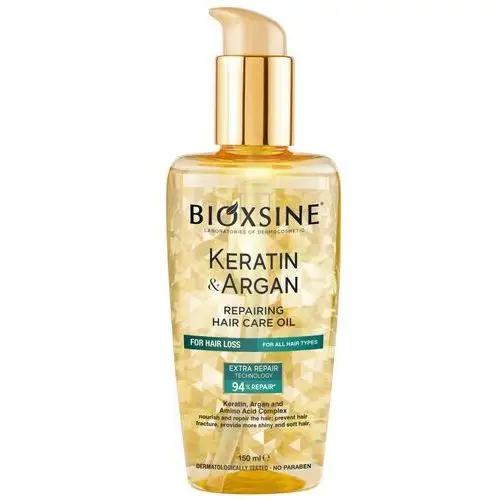 Keratin&Argan regenerująco – nawilżający olejek