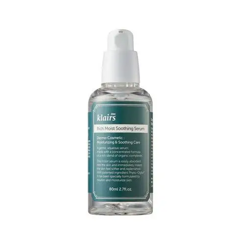 Rich moist soothing serum 80 ml Klairs