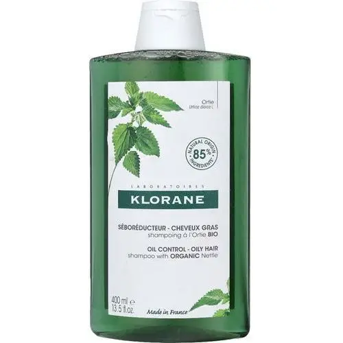 Klorane nettle oil control szampon do włosów 400 ml dla kobiet