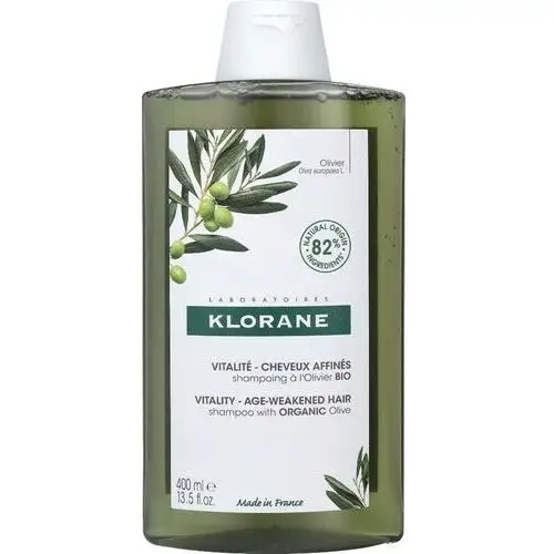 Klorane olive vitality szampon do włosów 400 ml dla kobiet