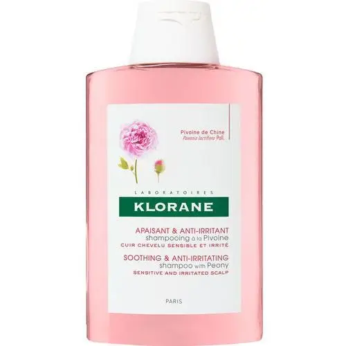 Klorane Peony szampon do skóry wrażliwej 200 ml