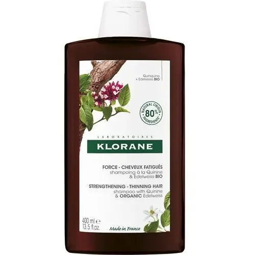 Klorane Quinine Strength - Thinning Hair, Loss szampon do włosów 400 ml dla kobiet