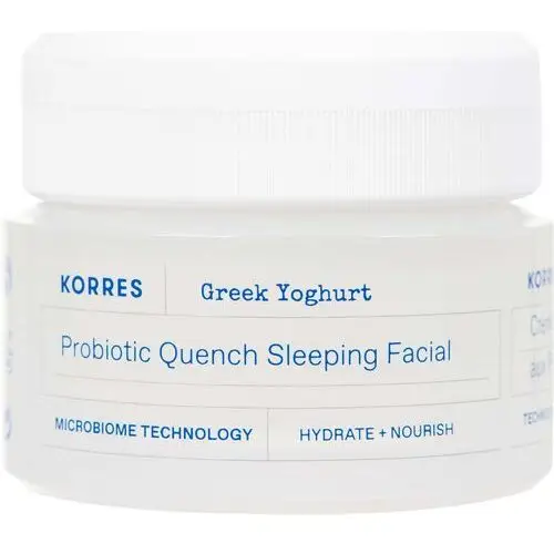 Korres greek yoghurt probiotic quench sleeping facial 40 ml