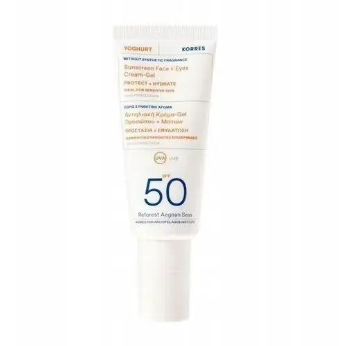 Korres Yoghurt Krem Żel Ochronny SPF50 40ml