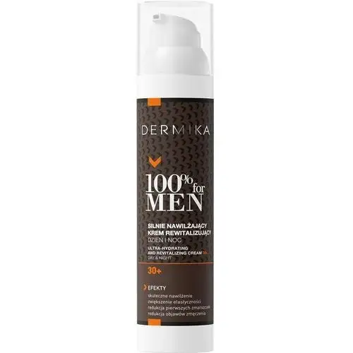 Krem Do Twarzy Dla Mężczyzn 30+ Dermika 100% For Men Nawilżający 100ML