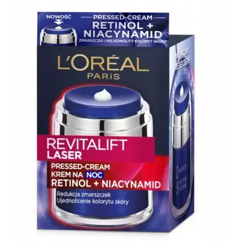 Krem Do Twarzy Z Retinolem i NIacymidem Na Noc Loreal Revitalift Laser 50ml