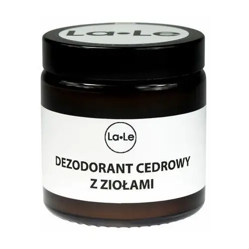 La-le dezodorant cedrowy z ziołami, 120 ml