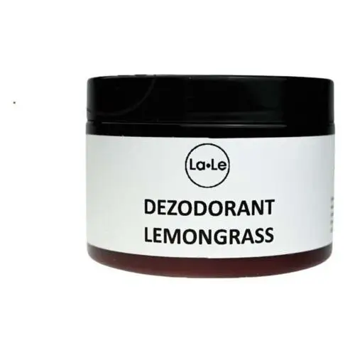 La-Le Dezodorant ekologiczny w kremie z olejkiem Lemongrass, 150 ml