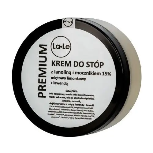 Krem do stóp z lanoliną i mocznikiem 15% 100 ml La-le