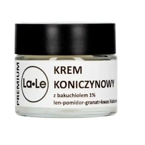 La-Le Krem z bakuchiolem 1% i biofermentem z aceroli- koniczynowy, 50ml