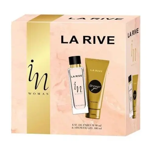 La rive in woman zestaw woda perfumowana spray 90ml + żel pod prysznic 100ml (w),1