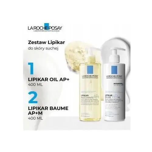 La Roche Lipikar Ap+ olejek myjący 400 ml Lipikar baume Ap+m 400 ml