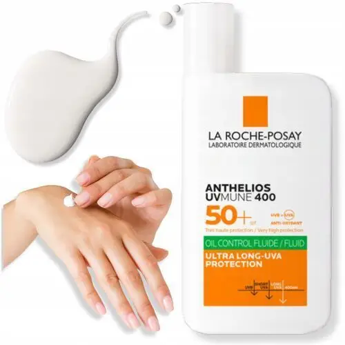 La Roche-Posay Anthelios Uv-Mune 400 Fluid Ochrony do Twarzy SPF50+ 50ml