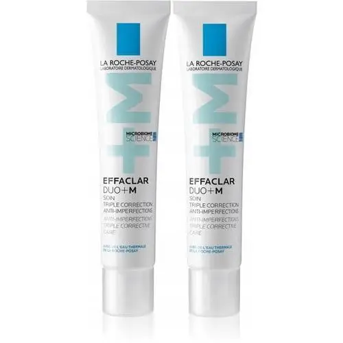 La Roche-posay Effaclar Duo (+M) Żel przeciw niedoskonałościom 2x40ml