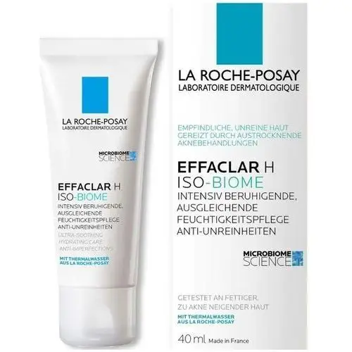 La Roche-posay Effaclar H Iso-biome Krem przeciw niedoskonałościom 40ml