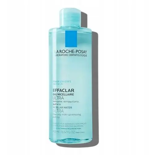 La Roche-Posay Effaclar Woda Micelarna do Demakijażu Skóry Tłustej 400ml