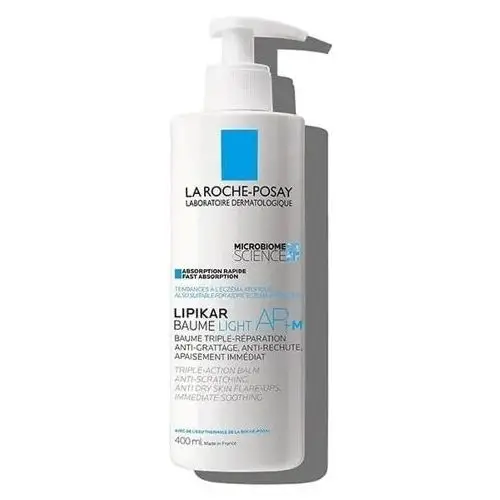 LA ROCHE-POSAY Lipikar Baume Light AP+ M Regenerujący balsam do ciała 400ml