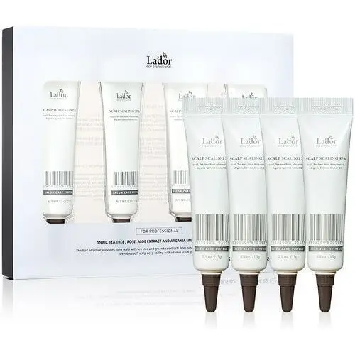 Scalp scaling spa ampoule 4-pack (4 x 15 g) La'dor