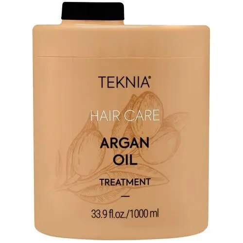 Lakme Teknia Argan Oil Treatmen Mask - odżywcza maska do włosów z olejkiem arganowym, 1000ml