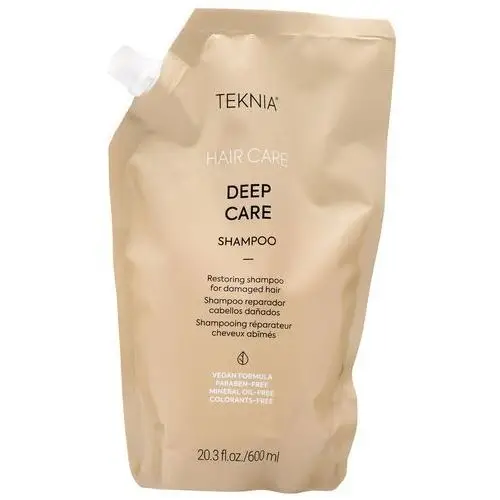 Lakme Teknia Deep Care Shampoo - odżywczy szampon do włosów, 600ml