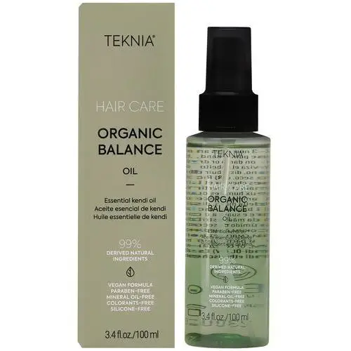 Lakme teknia organic balance kendi oil - odżywczy olejek organiczny do włosów, 100ml