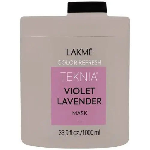 Teknia refresh violet lavender mask - fioletowa maska do włosów farbowanych, 1000ml Lakme