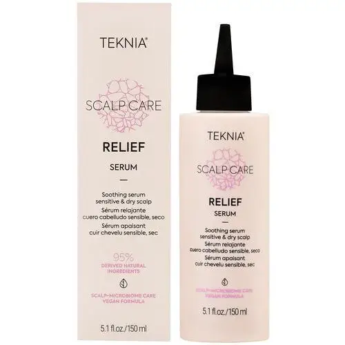 Lakme Teknia Scalp Care Relief Serum - serum łagodzące do wrażliwej skóry głowy, 150ml