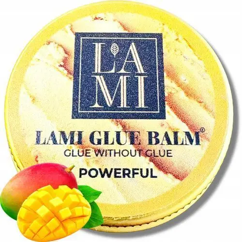 Lami Lashes Powerful Balm glue klej bez kleju 20g Mango mocny