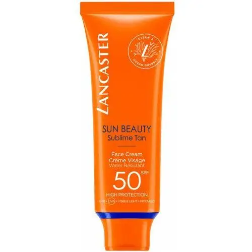 Lancaster sun beauty comfort touch face cream spf50 50 ml